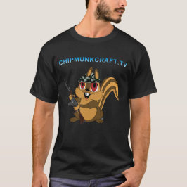 Camiseta T-shirt escuro v2 de ChipmunkCraft