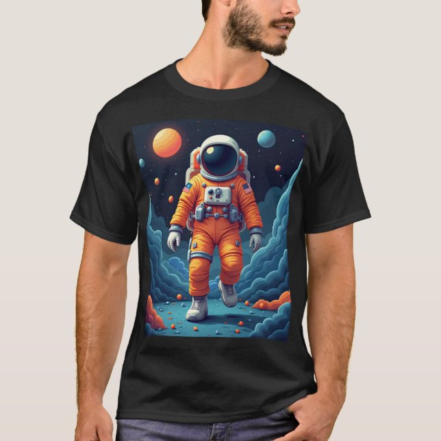 Camiseta T-Shirt Espacial (Frente)