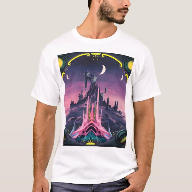 Camiseta T-Shirt espacial (Frente)