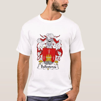 Camiseta T-shirt espanhol da crista da família de