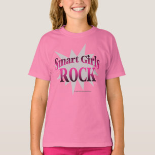 Camiseta T-shirt esperto da rocha das meninas