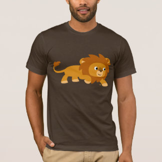 Camiseta T-shirt esperto do leão dos desenhos animados