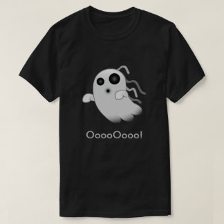 Camiseta T-shirt estarrecente de Emoji do fantasma