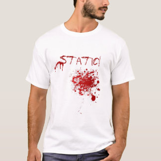 Camiseta T-shirt estático do "Spatter"