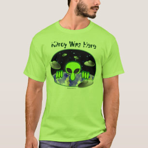 Camiseta T-shirt estrangeiro de Kilroy