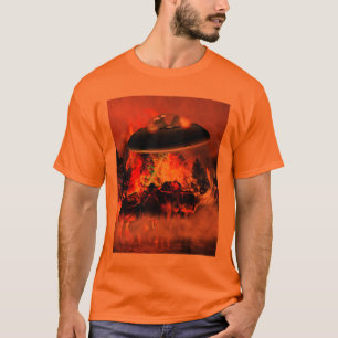 Camiseta T-shirt estrangeiro do BBQ