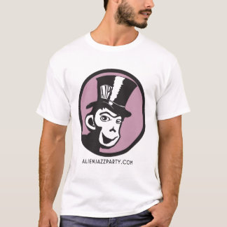 Camiseta T-shirt estrangeiro do partido do jazz