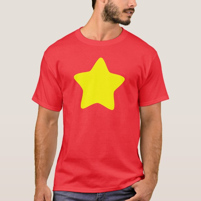 Camiseta T-Shirt Estrela Amarela (Frente)