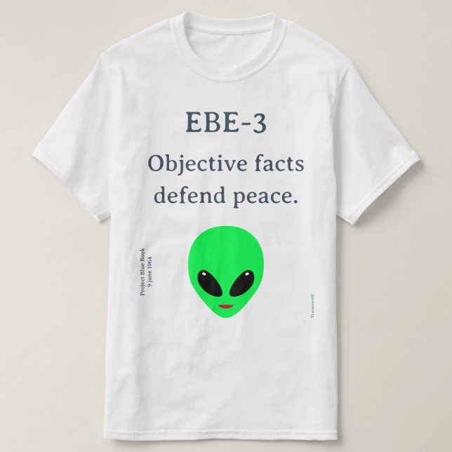Camiseta T-shirt — ET for peace (Frente do Design)