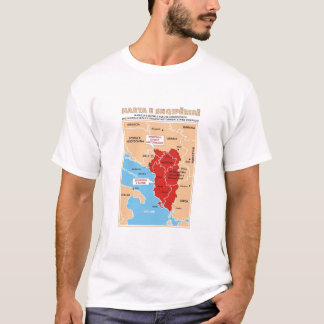 Camiseta T-shirt étnico de Albânia