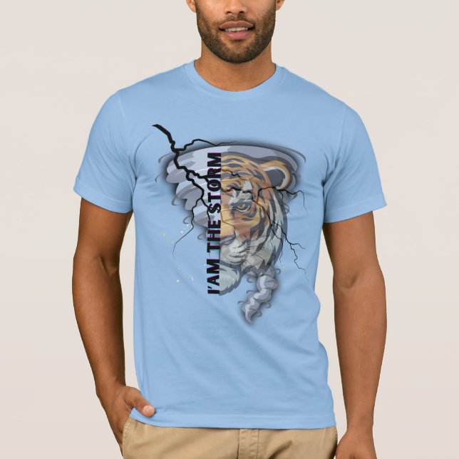 Camiseta t-shirt eu sou a tempestade (Frente)