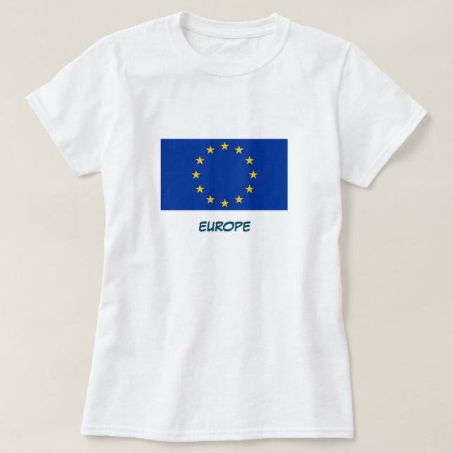 Camiseta T-Shirt Europe (Frente do Design)