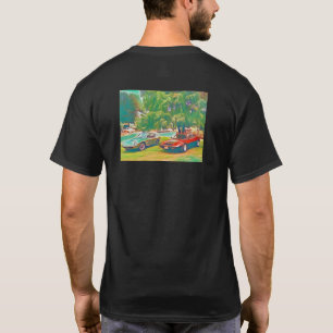 Camiseta T-shirt exótico italiano clássico do piquenique