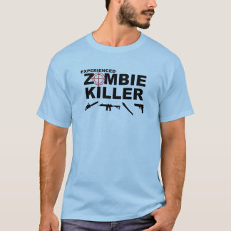 Camiseta T-shirt experiente do assassino do zombi