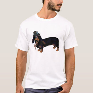 Camiseta T-shirt extravagante do Dachshund