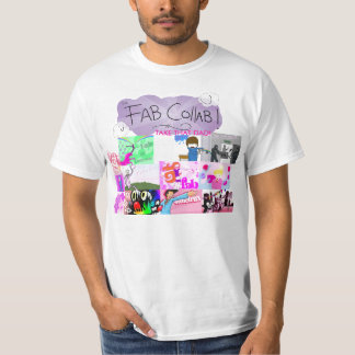 Camiseta t-shirt fabuloso do collab
