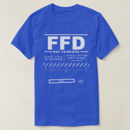 Camiseta T-Shirt Fairford Airport FFD