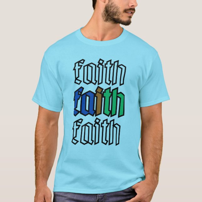 Camiseta T-shirt FAITH (Frente)