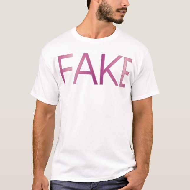 Camiseta T-shirt FALSIFICADO (Frente)
