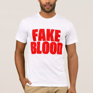 CAMISETA T-SHIRT FALSIFICADO DO SANGUE