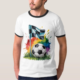 Camiseta T-Shirt-Family Soccer T-Shirt
