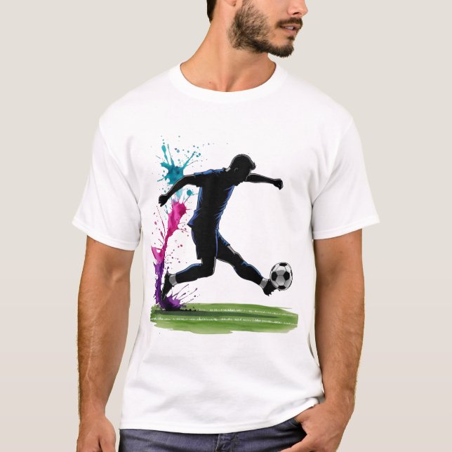 Camiseta T-Shirt-Family Soccer T-Shirt (Frente)