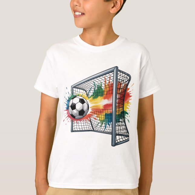 Camiseta T-Shirt-Family Soccer T-Shirt (Frente)