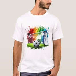 Camiseta T-Shirt-Family Soccer T-Shirt