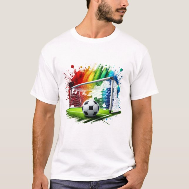 Camiseta T-Shirt-Family Soccer T-Shirt (Frente)