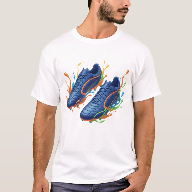 Camiseta T-Shirt-Family Soccer T-Shirt (Frente)