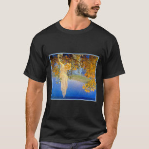 Camiseta T-shirt:  Fantasias - por Maxfied Parrish