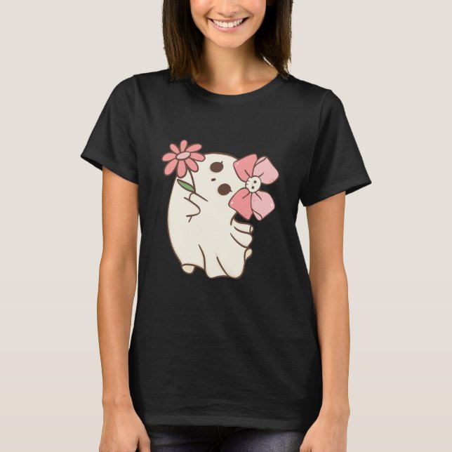 Camiseta T-Shirt Fantasma Bonito" (Frente)