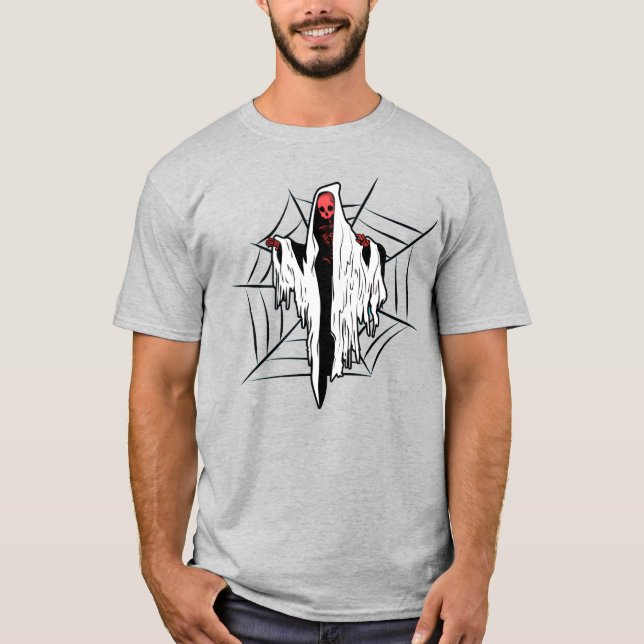 Camiseta T-Shirt Fantasma Branco 2023 (Frente)