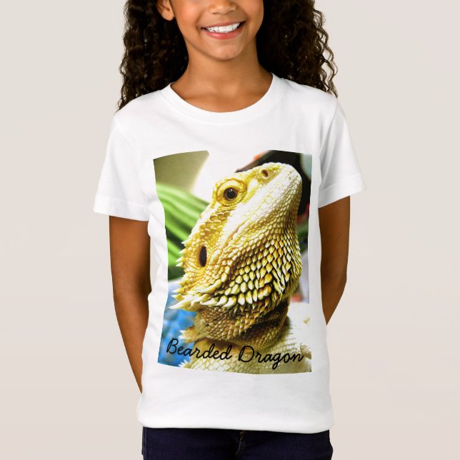 Camiseta T-shirt farpado da boneca do dragão (Frente)