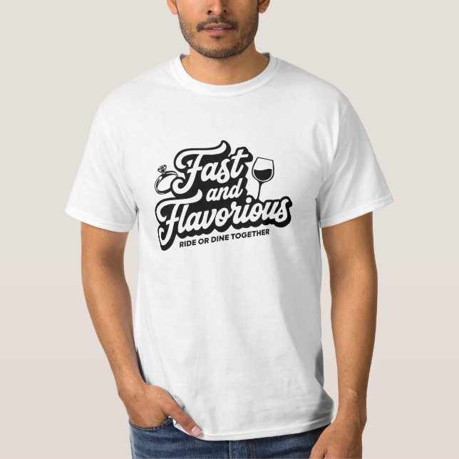 Camiseta T-Shirt - Fast and Flavorious Series (Frente)