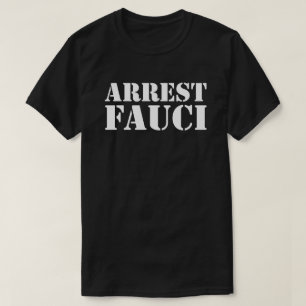 Camiseta T-Shirt FAUCI DE DETENÇÃO