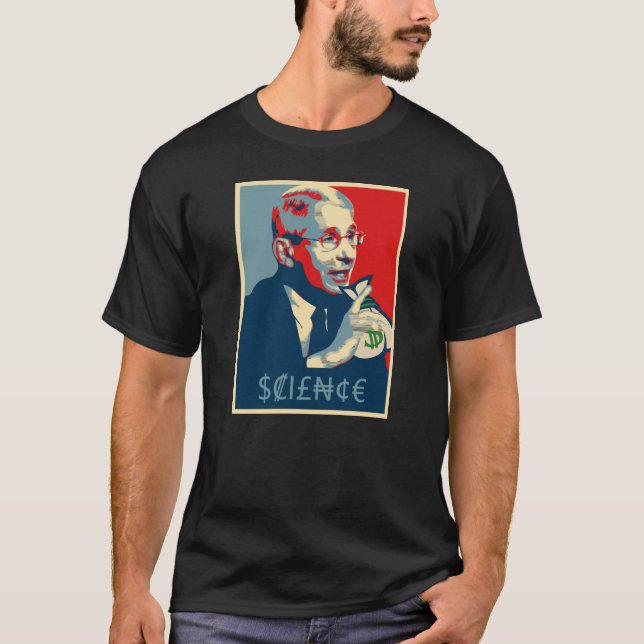 Camiseta T-Shirt Fauci Science (Frente)