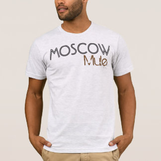 Camiseta T-shirt favorito da bebida da mula de Moscovo