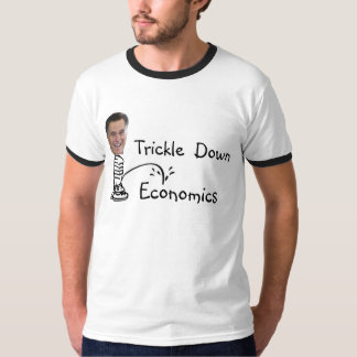 Camiseta T-shirt fazendo xixi da economia de Romney