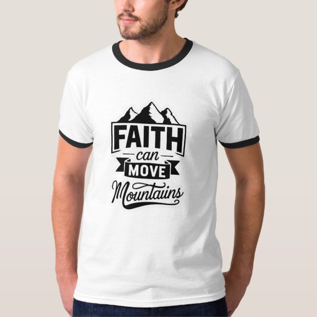 Camiseta T-Shirt - Fé (Frente)