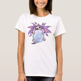 Camiseta T-shirt feericamente do gato do gatinho da bolha