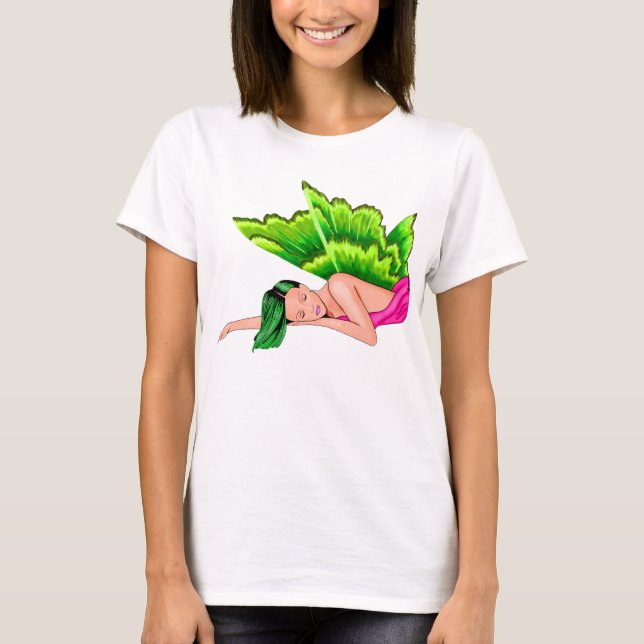 Camiseta T-shirt feericamente do sono (Frente)