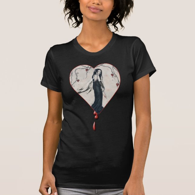 Camiseta T-shirt feericamente romance do Razorblade (Frente)