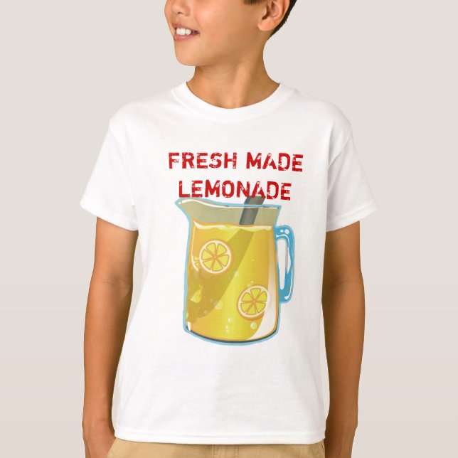 Camiseta T-shirt FEITO FRESCO da LIMONADA (Frente)