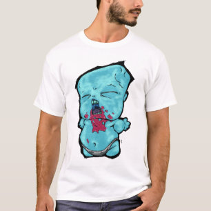 Camiseta T-shirt feito sob encomenda de Zombaby do texto