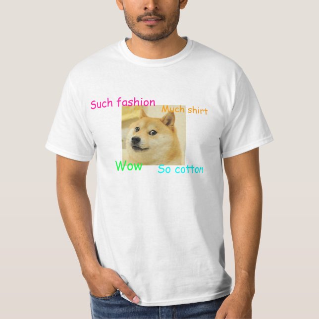 Camiseta T-shirt feito sob encomenda do Doge (Frente)