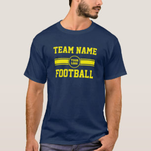 Camiseta T-shirt feito sob encomenda do futebol da equipe