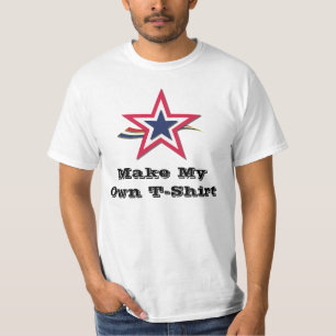 Camiseta T-shirt feitos sob encomenda:  Projete sua própri