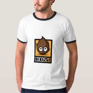 Camiseta t-shirt feliz de cocos2d