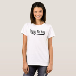 Camiseta T-shirt feliz de Eid